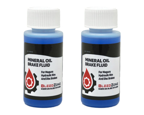 2x 60ml Mineral Oil Brake Fluid Bottle for Magura Brakes