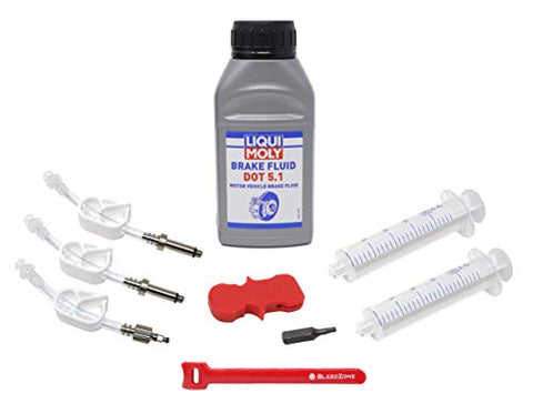 Bleed Kit for SRAM Brakes Including Code Guide Level and More with DOT 5.1 Fluid Wholesale
