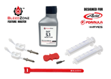 Master Bleed Kit for Avid/Formula/Hayes Brakes with DOT 5.1 Fluid