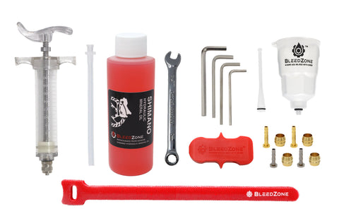 Pro Bleed Kit for Shimano Hydraulic MTB Brakes with 120ml Mineral Oil Wholesale
