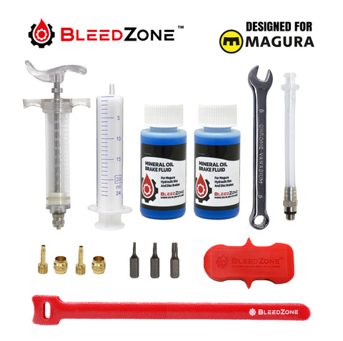 Pro Bleed Kit for Magura Hydraulic Brakes with 60ml Mineral Oil