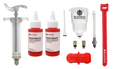 Pro Bleed Kit for Zoom Hydraulic Brakes with Mineral Oil and Funnel