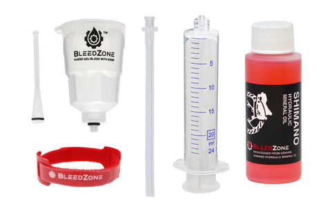 Bleed Kit for SHIMANO Hydraulic MTB Brakes with Mineral Oil Wholesale